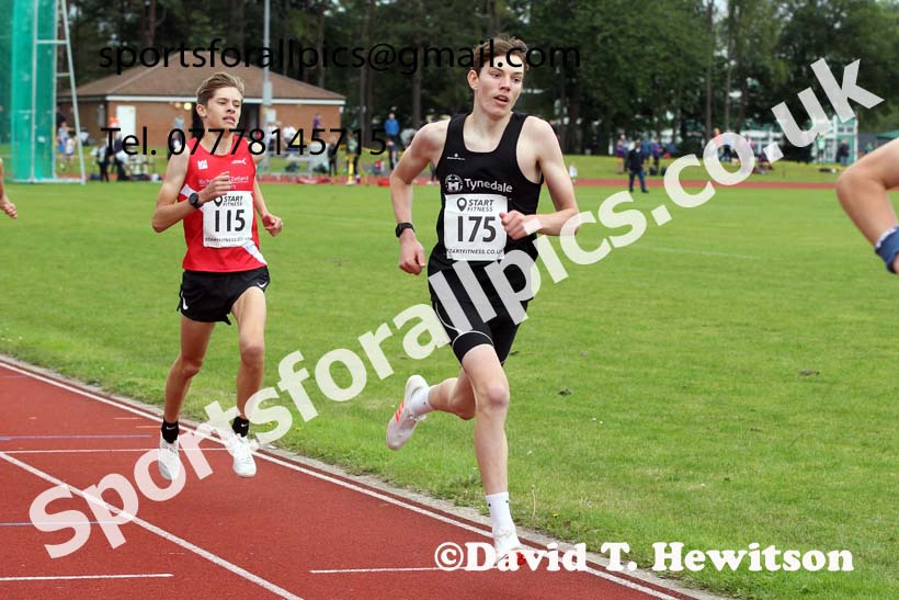800 metres 48, NECAA Open Meeting, Morpeth, Sunday, March 23rd. David T. Hewitson/Sports for All Pics